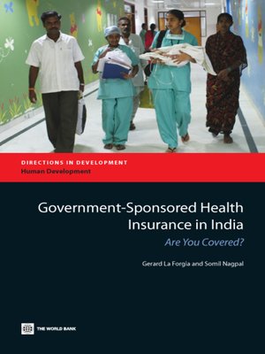 cover image of Government-Sponsored Health Insurance in India